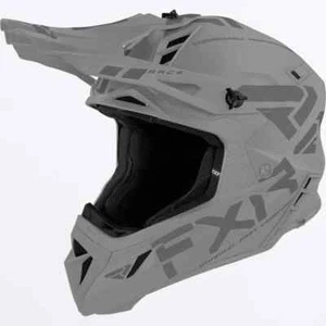 New OEM FXR Helium Prime Helmet w/Quick Release Buckle Gray 2XL - 230667-0300-19 - Picture 1 of 5