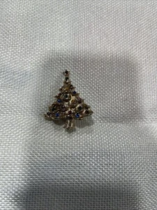 Vintage Strass Urlaub Brosche Anstecknadel - Bild 1 von 4