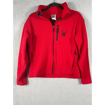Chaqueta Spyder Juvenil Niños Talla XL Roja Polar Cremallera Completa  Foto 1 de 4