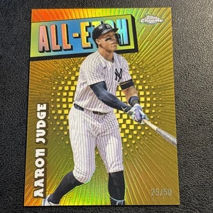 2025 Topps Chrome - AARON JUDICE - All Etch - RIFRATTORE ORO 25/50 CAE-2 - Foto 1 di 5