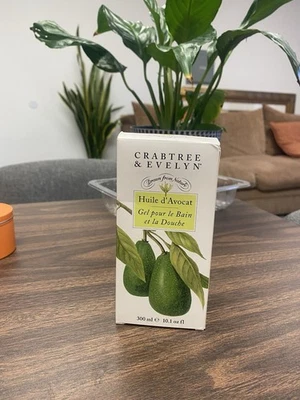 CRABTREE & EVELYN AVOCADO OIL BATH & SHOWER GEL BODY WASH 10.1 FL.OZ. - Image 1 of 4