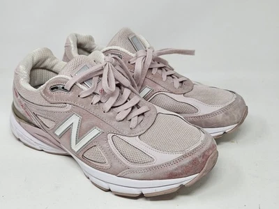 New Balance 990v4 Cinta Rosa Desteñida Rosa W990KMN Mujer 11 Foto 1 de 4