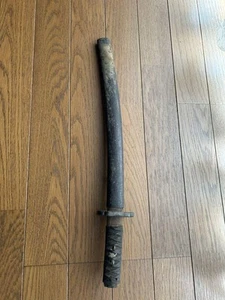 Teahouse Wooden Sword CHAGATANA Length 18.9 inch 19TH C Japanese Antique KATANA - Picture 1 of 5