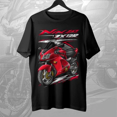 Camiseta para motociclistas Kawasaki ZX-12R 2000-2006 Foto 1 de 2