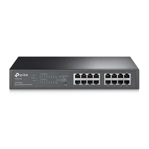 TP-Link TL-SG1016PE 16-Port-Gigabit-Easy-Smart-PoE-Switch mit 8 PoE+-Ports - Bild 1 von 1