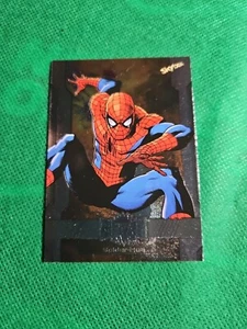 Spider-Man 2024 Skybox Marvel Metal Universe Avengers Base #100 - Picture 1 of 2
