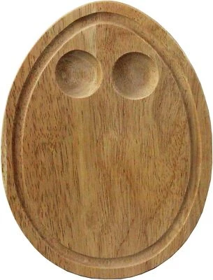 apollo Breakfast Board Egg Holder, Dippy Eggs, Hevea Wood, Size 18x24cm, Natural - Image 1 of 3