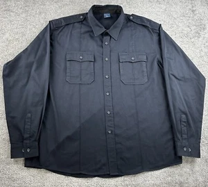 Propper Tactical Utility Long Sleeve Shirt Mens 2XL Button Up Vented Navy 89706 - Picture 1 of 18