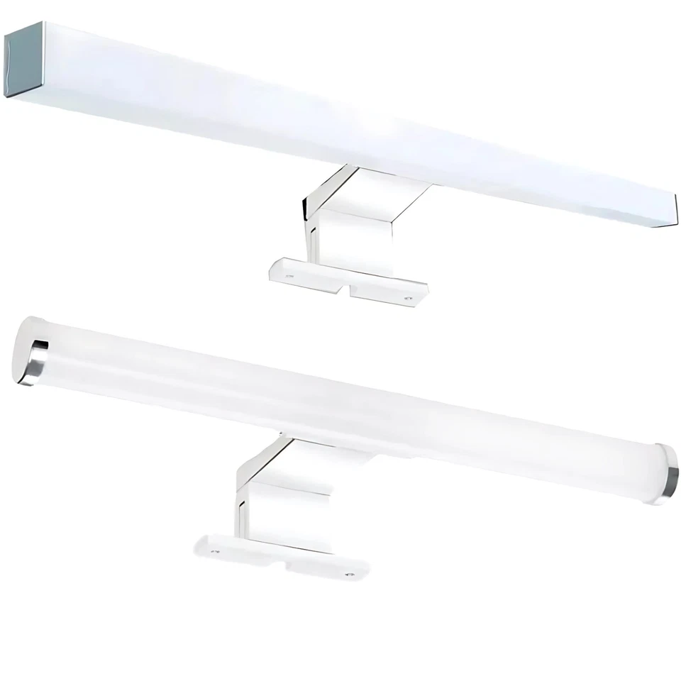 Lampada Applique LED per Specchio da Bagno Doppio Montaggio IP44 9W 4000K - Immagine 1 di 1