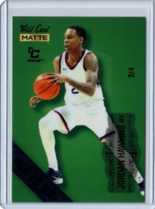 JORDAN HAWKINS 2022 Wild Card Matte RC CHASE RED STRIPE 20 #/4 ROOKIE - Picture 1 of 1