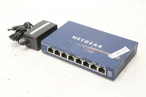 NETGEAR ProSafe 8-Port Gigabit Ethernet Workgroup Network Switch GS108 V3 B33 - Picture 1 of 6