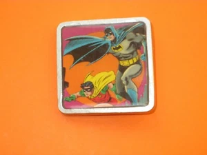 DC COMICS BELT BUCKLE / BOUCLE DE CEINTURE BATMAN ET ROBIN TRES BON ETAT - Imagen 1 de 2