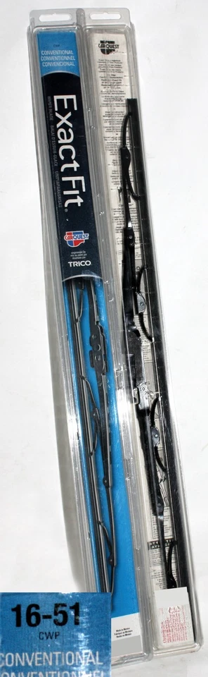 Limpiaparabrisas Trico Carquest 16-51 ajuste exacto GMC Envoy XL Honda Civic Foto 1 de 1