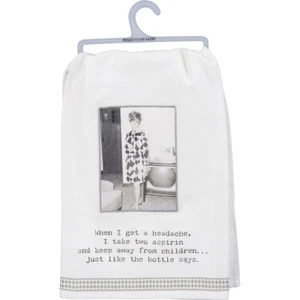 Primitives by Kathy I Keep Away From the Children Dish Towel 72979 New - Picture 1 of 1