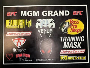 Jim Miller Signed UFC 168 Mini Sponsor Banner 12.25x18.25 (TCH Hologram) - Picture 1 of 4