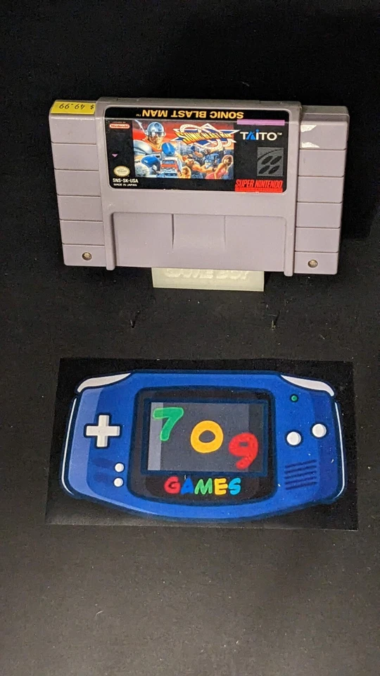 Sonic Blast Man (Super Nintendo Entertainment System, 1992) SNES Foto 1 de 1