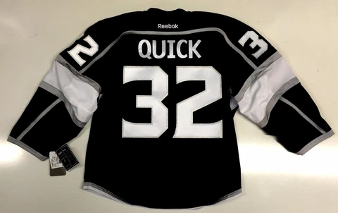 JONATHAN QUICK LOS ANGELES KINGS CANADA EDGE AUTHENTIC REEBOK NHL JERSEY 7187A Cover