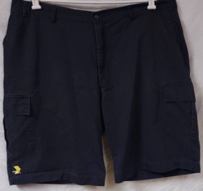 Мужские шорты Edwards размер 44 синие с вышитым логотипом Dart тяжелые тканые китайские грузовые рабочие шорты - Изображение 1 из 4