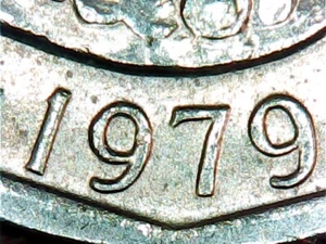 1979 P Susan B. Anthony Dollar Wide Rim - Picture 1 of 4