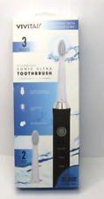 VIVTAR RECHARGEABLE SONIC ULTRA TOOTHBRUSH BOXED