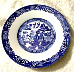 Royal Cuthbertson Blue Willow Bread & Butter Plate 6” Wide Diameter Small - Picture 1 of 2