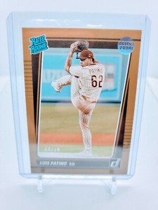 Luis Patino 2021 Donruss Rated Rookie #’d /10 Artist Proof