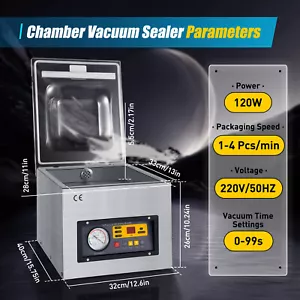 Máquina de vacío profesional DZ-260S máquina de vacío de mesa máquina de vacío máquina de vacío cámara - Imagen 1 de 24