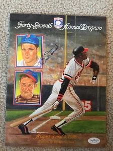 BOBBY DOERR Signed Autographed HOF PROGRAM JSA SOA RED SOX - Picture 1 of 3