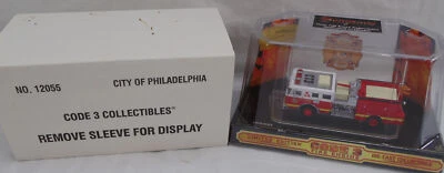 New Code 3 Collectibles City of Philadelphia Seagrave Fire Truck 12055 1/64 - Image 1 of 3