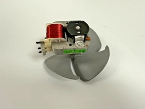 GE MICROWAVE COOLING FAN MOTOR W/ BLADE WB26X10262 WB26X10254 - Picture 1 of 6