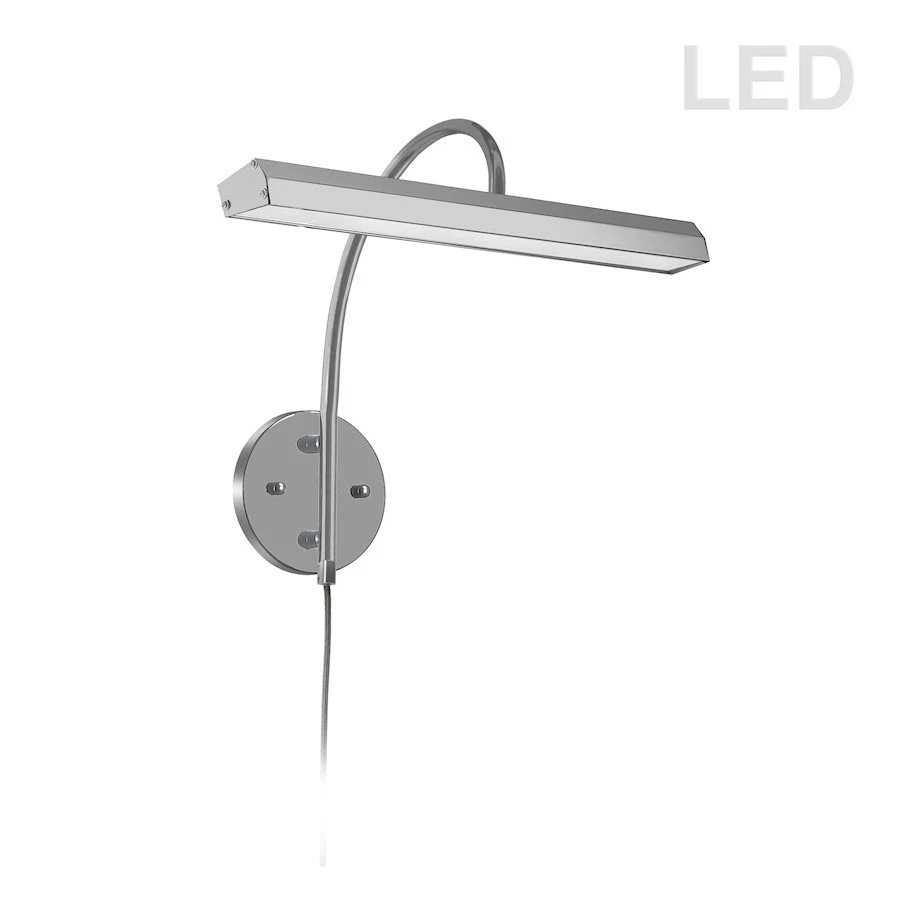 Luz de imagen Dainolite Display/Exhibit 24W, cromo satinado - PIC120-16LED-SC Foto 1 de 1