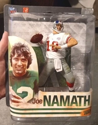 ERROR 2014 NFL McFarlane Action Figure.NY Giants / Jets..Eli Manning /Joe Namath - Image 1 of 4