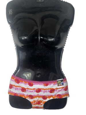 NWTS Elmo Bikini Panty Hipster Underwear Size XL Sesame Street Pink White Red - Image 1 of 3