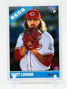 RC 2025 Topps Heritage #H25-15 25 aniversario Rhett Lowder - Imagen 1 de 2