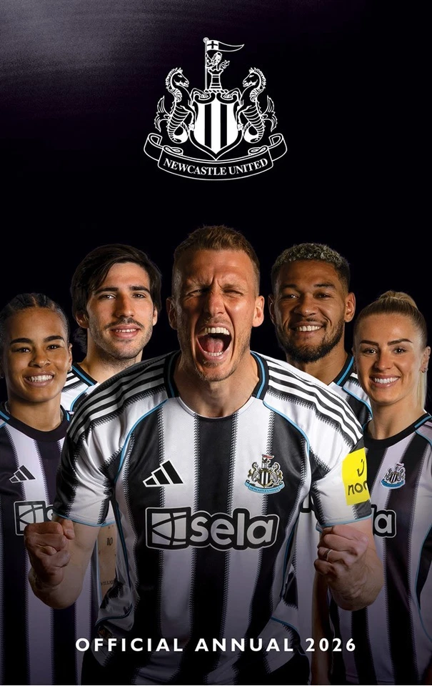 Newcastle United FC Official Annual 2026 - 9781917538466