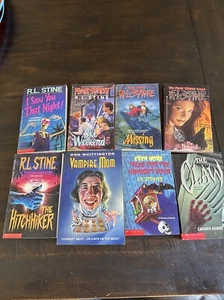 Fear Street: Lot by R.L.Stine, and Other Horror Books. Claw, Vampire Mom - Picture 1 of 16
