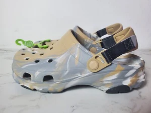 NWT Unisex Crocs Classic All Terrain Marbled Men's 9/ Women's 11 Clog 207887-2ZM - Picture 1 of 7