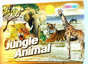 24 PCS Safari Animals Figures Toys Realistic Jumbo Wild Zoo Animals Figurines - Picture 1 of 6