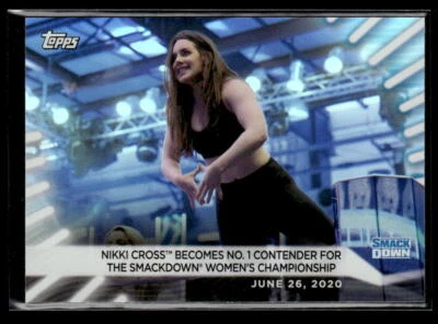 2021 Topps WWE Women's Division #33 Nikki Cross Becomes No. 1 Contender - Image 1 of 2