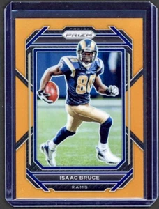 ISAAC BRUCE 2022 Panini Prizm Football Rams SP Orange Prizm #/249 - Picture 1 of 3