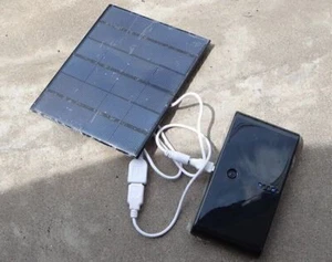 6 Volt 3.5W Outdoor Solar Panel 580mA Smart Power Supply Phone Battery Charger - Picture 1 of 4