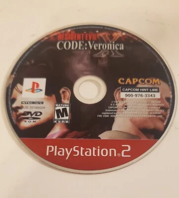 Resident Evil Code Veronica X Greatest Hits Playstation 2 PS2 Game Disc Only - Image 1 of 4