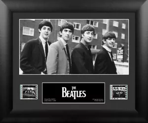 The Beatles Early 35mm Film Cell Movie Clip Display Brand New w/Vintage Clips! - Picture 1 of 1