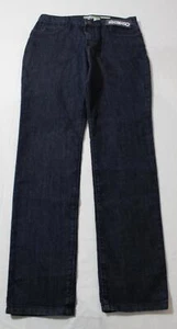 OshKosh B'Gosh Girl's Skinny Leg Cotton Denim Jeans CG2 Dark Blue Size 14 NWT - Picture 1 of 4