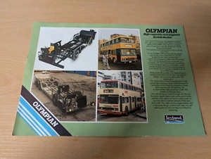 Leyland Olympian Coach Heckmotorbus Verkaufsspezifikationen 1980er - Bild 1 von 2