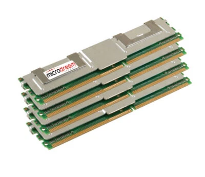 16GB 4x4GB HYMP151F72CP4N3-Y5 DDR2 PC2-5300F Memory RAM Apple Mac Pro 2006 2008 - Image 1 of 2