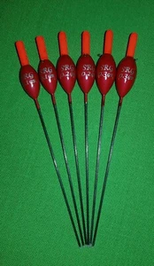6 x Assorted High Quality Pole Fishing Floats (Pack 339R6) - Picture 1 of 1