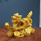 Chinesische Feng Shui Drachenfiguren Luck Success Office Collection