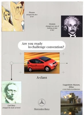 Mercedes-Benz A-Class 1998-1999 UK Market Launch 12pp Sales Brochure - Image 1 of 2