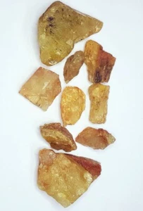 291.07 Ct Loose Gemstone Natural Yellow Beryl Heliodor Rough Lot Translucent Gem - Picture 1 of 5